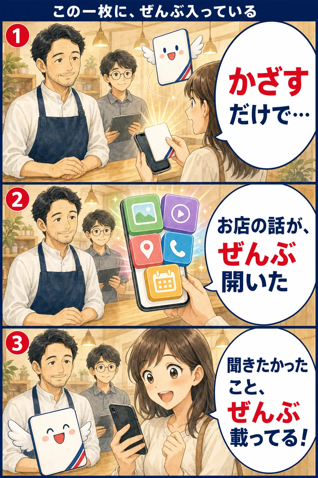 マンガ: この一枚に、ぜんぶ入っている