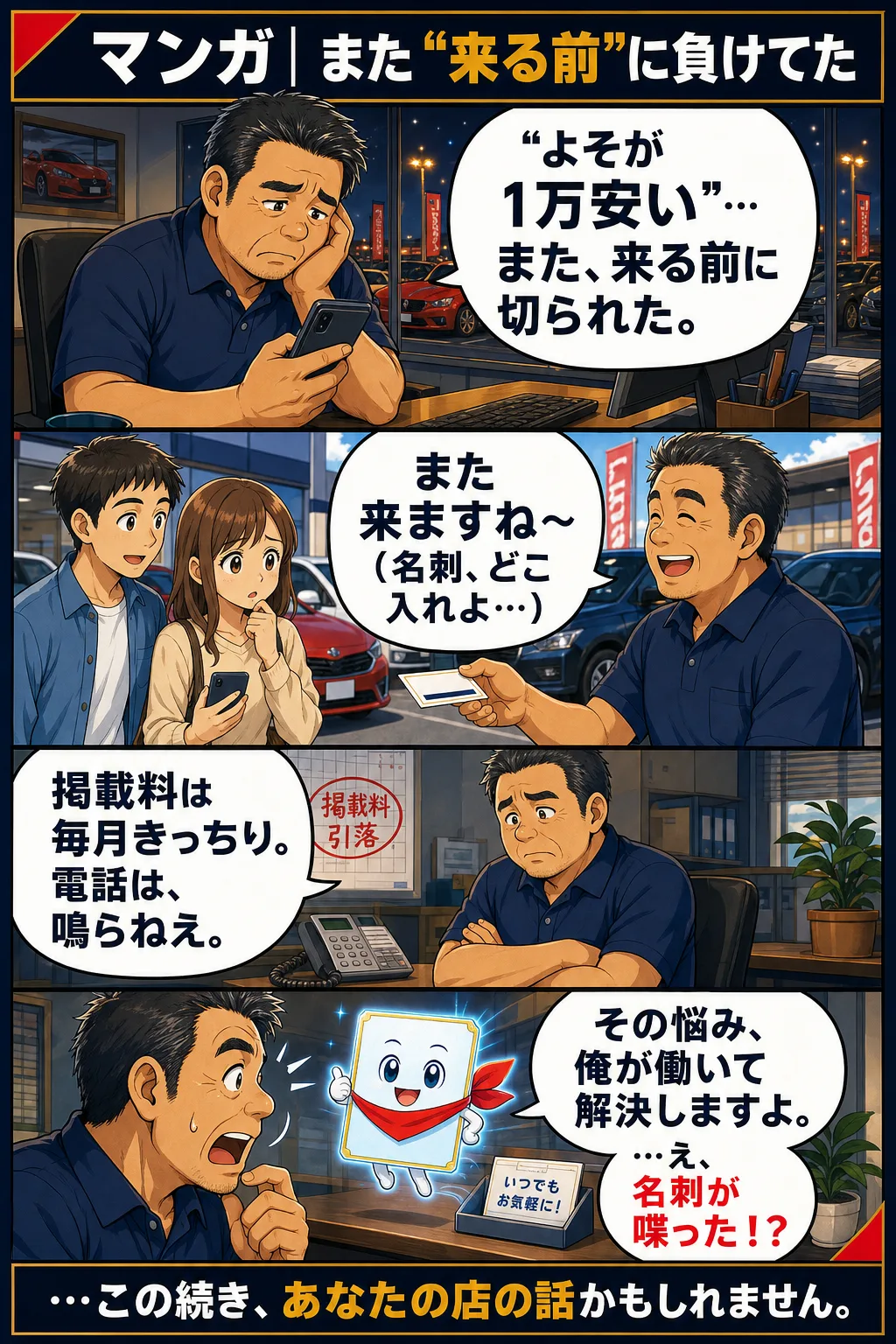 よくある悩み｜マンガ｜また“来る前”に負けてた