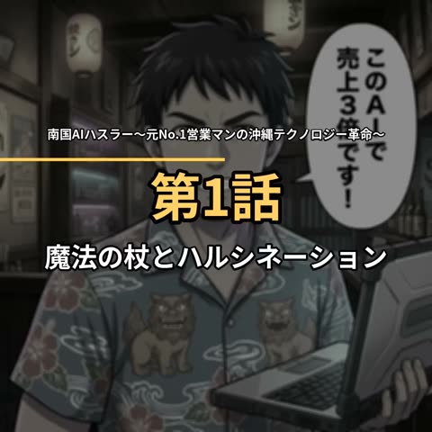 南国AIハスラー〜元No.1営業マンの沖縄テクノロジー革命〜