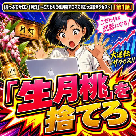 崖っぷちサロン「月灯」〜こだわりの生月桃アロマで挑む大逆転サクセス〜
